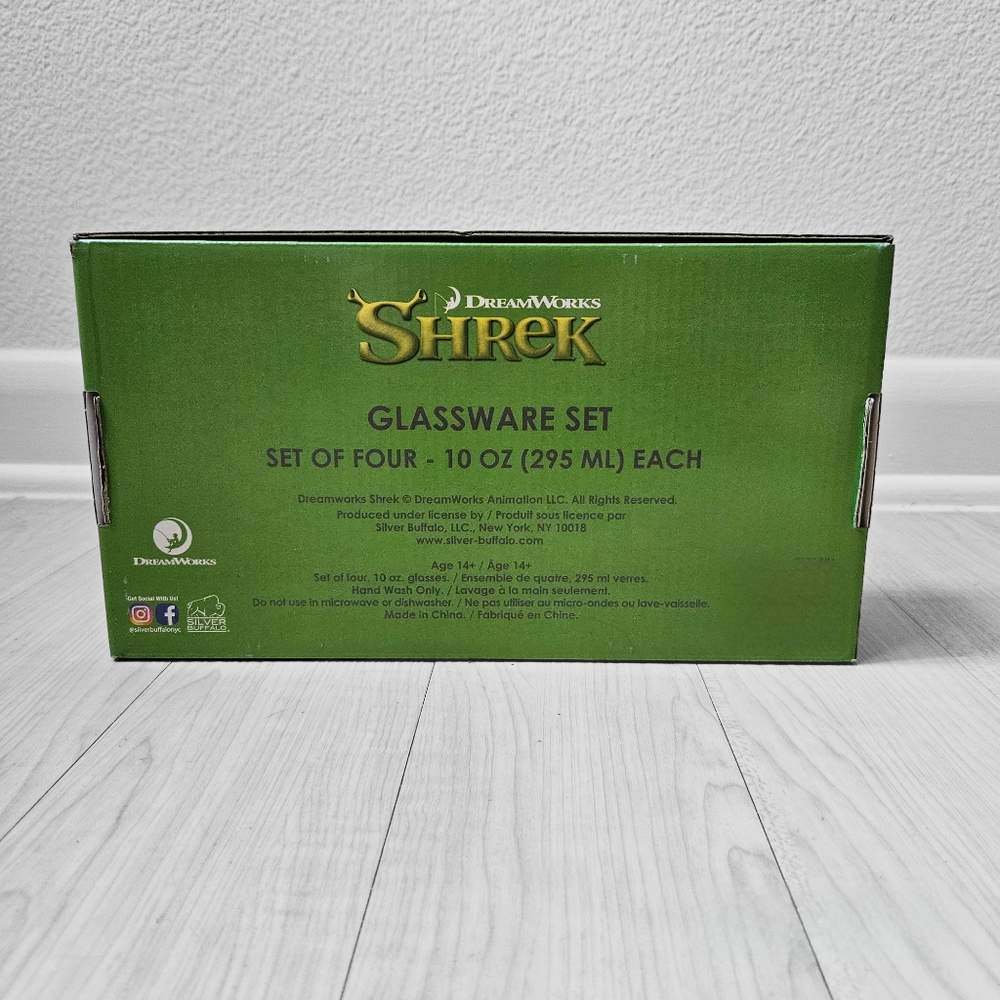 Shrek (4) Glassware Set - Picture 3 of 6
